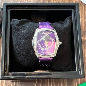 Hello Kitty Purple and Silver Watch